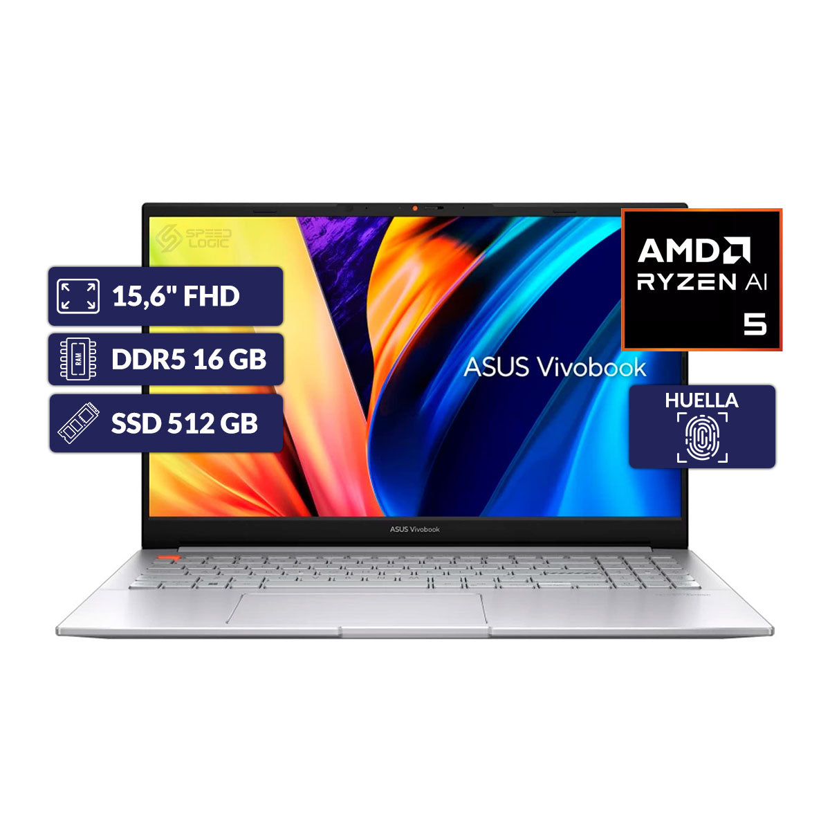 Portátil ASUS Vivobook Go 15 E1504FA Ryzen 5 7520U 16GB 512GB 15.6"