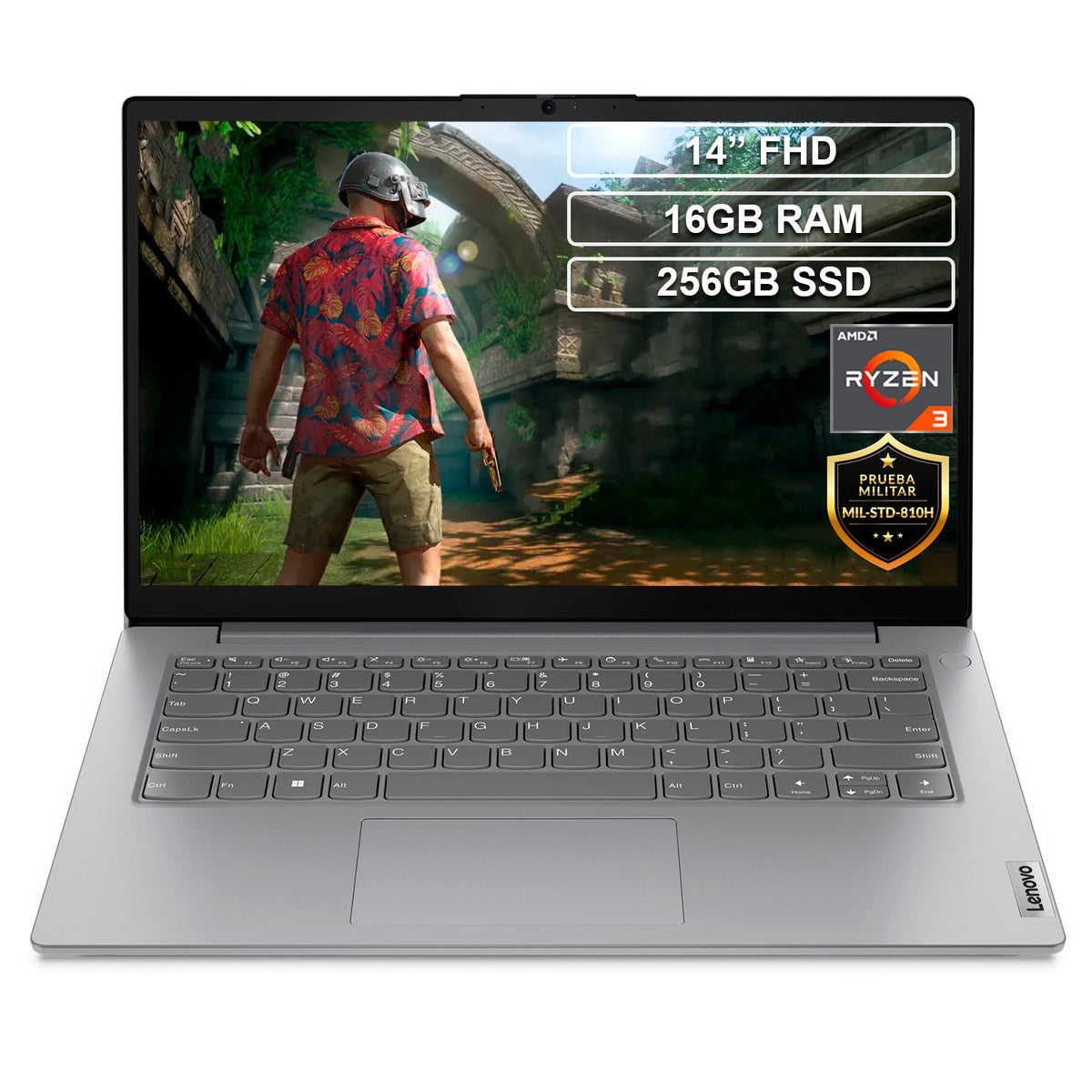 Portátil Lenovo V14 G4 AMN Ryzen 5 7520U 16GB 512GB 14"